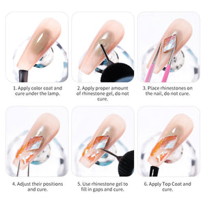 BORN PRETTY 10g Nail Rhinestone Glue Gel Nail Polish BORN PRETTY 