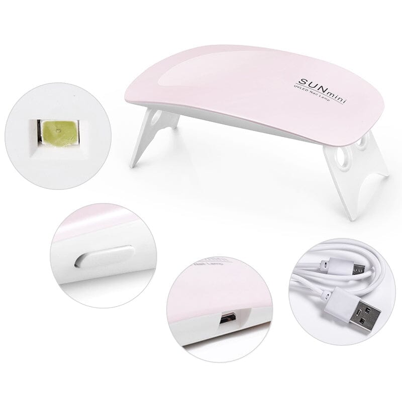 Mini UV LED Nail Lamp 6W Tools & Accessories BORN PRETTY 